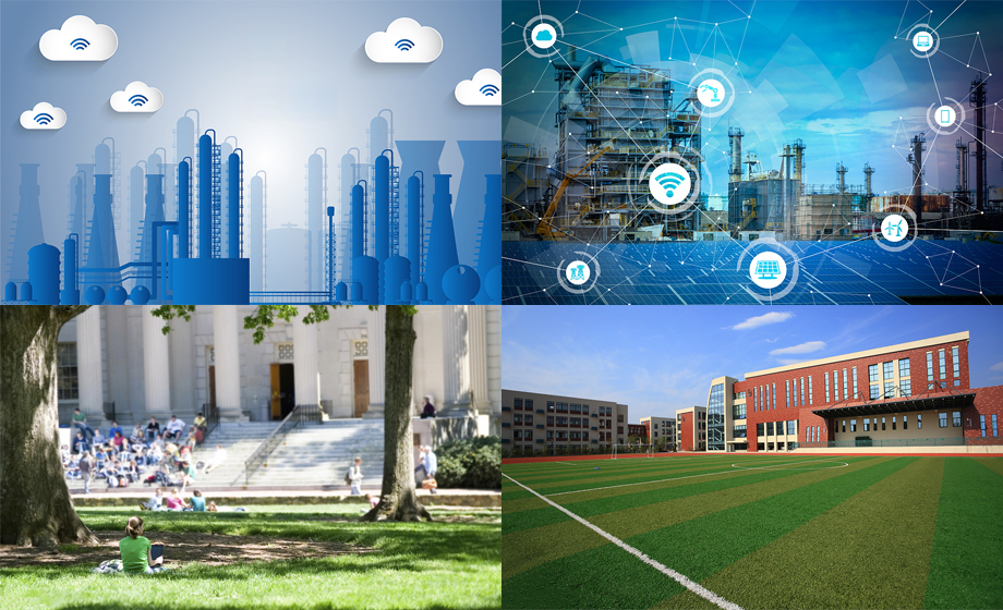 工廠/學(xué)校WiFi模組遠距離低延遲圖傳無線傳輸方案