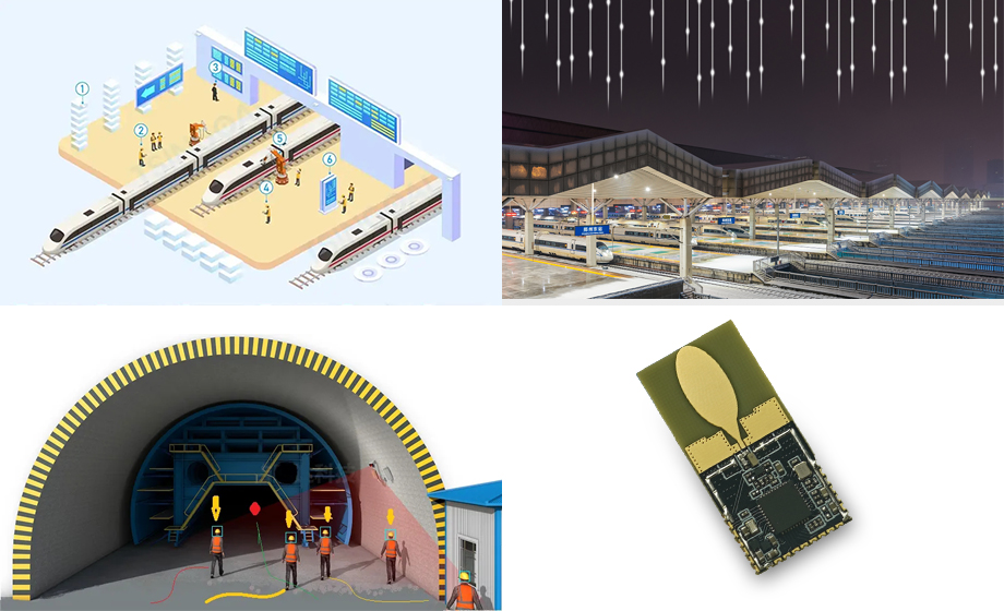 超寬帶uwb芯片模組無(wú)線定位系統(tǒng)技術(shù)高鐵設(shè)備應(yīng)用