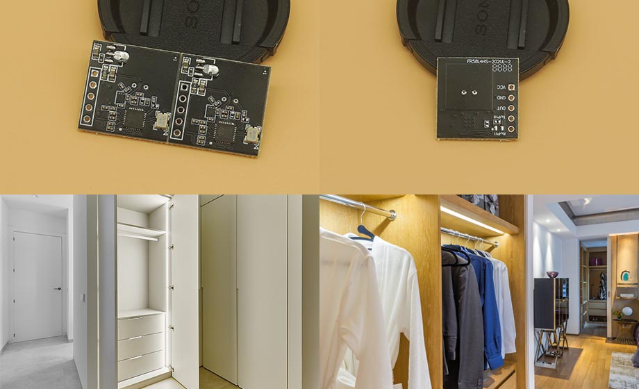Wardrobe light Microwave radar module: Make your wardrobe more intelligent Wardrobe light Microwave radar module: Make your wardrobe more intelligent