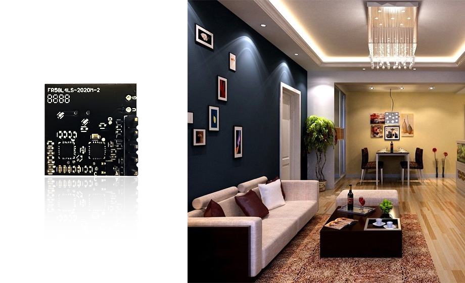 屏幕的雷達模塊人體感應開關(guān)自動亮智能家居安全與節(jié)能的新選擇