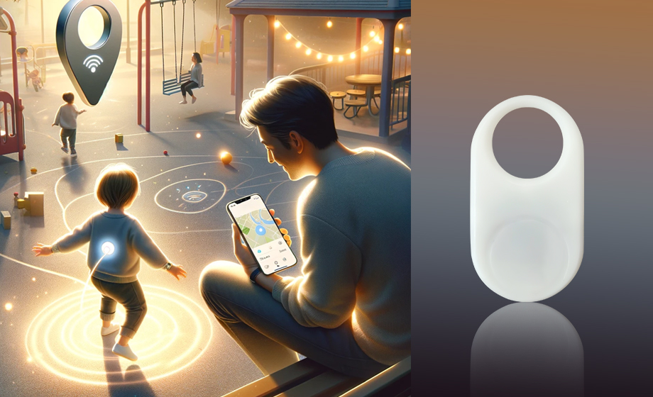 Toddler Anti-loss device UWB location sensor TAG keeps children safe 飛睿智能
