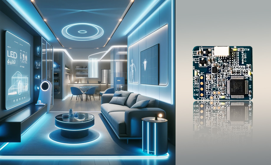 LED radar module input intelligent human body sensor switch modern home new chapter 飛睿智能